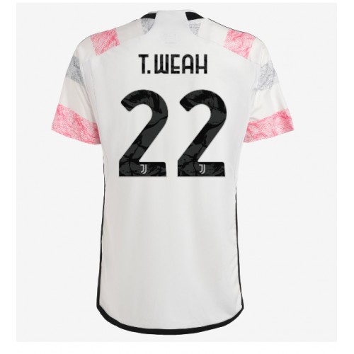 Fotballdrakt Herre Juventus Timothy Weah #22 Bortedrakt 2023-24 Kortermet